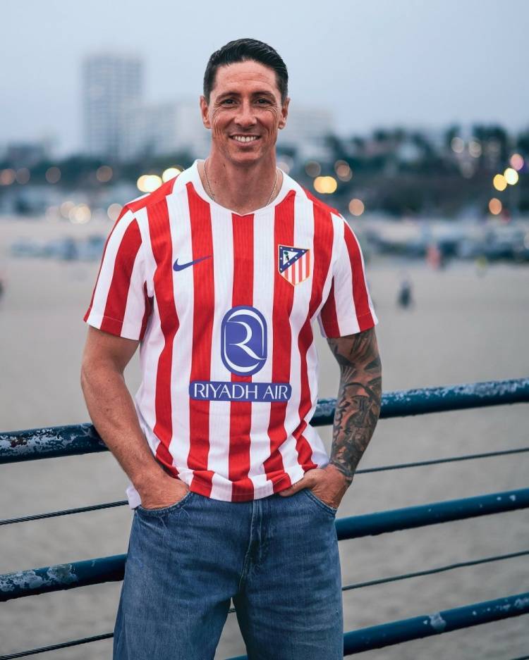 托雷斯谈马竞新球衣：让我想起球队重返西甲的那件球衣，太美好了